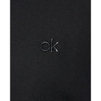 Camisa preta de algodão Calvin Klein