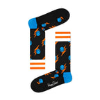 Happy Socks Black Cotton Sock