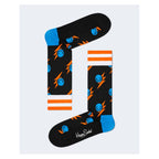 Happy Socks Black Cotton Sock