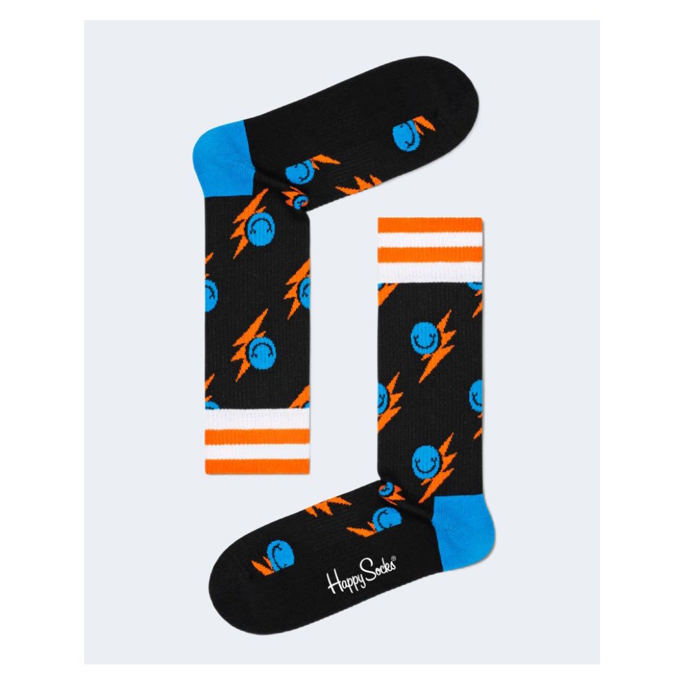 Happy Socks Black Cotton Sock