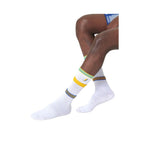 Happy Socks White Cotton Sock