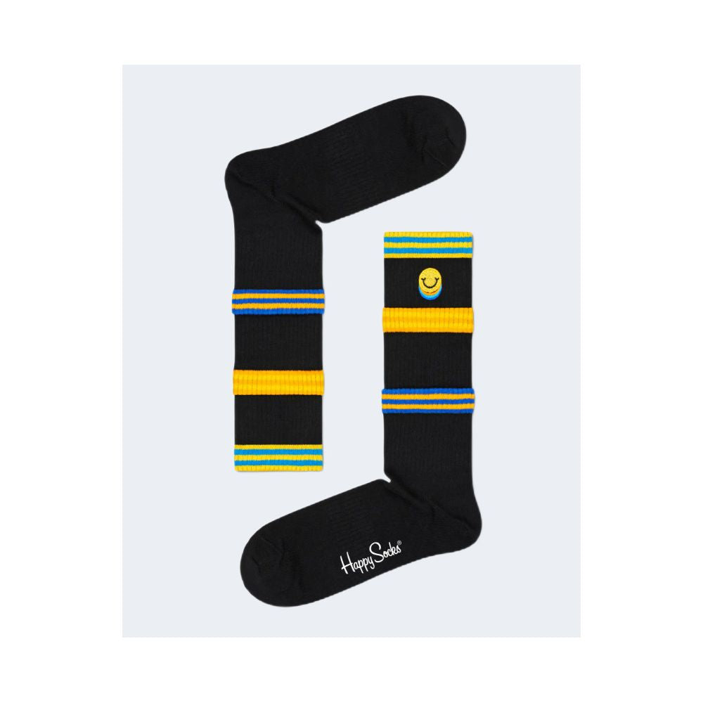 Happy Socks Black Cotton Sock