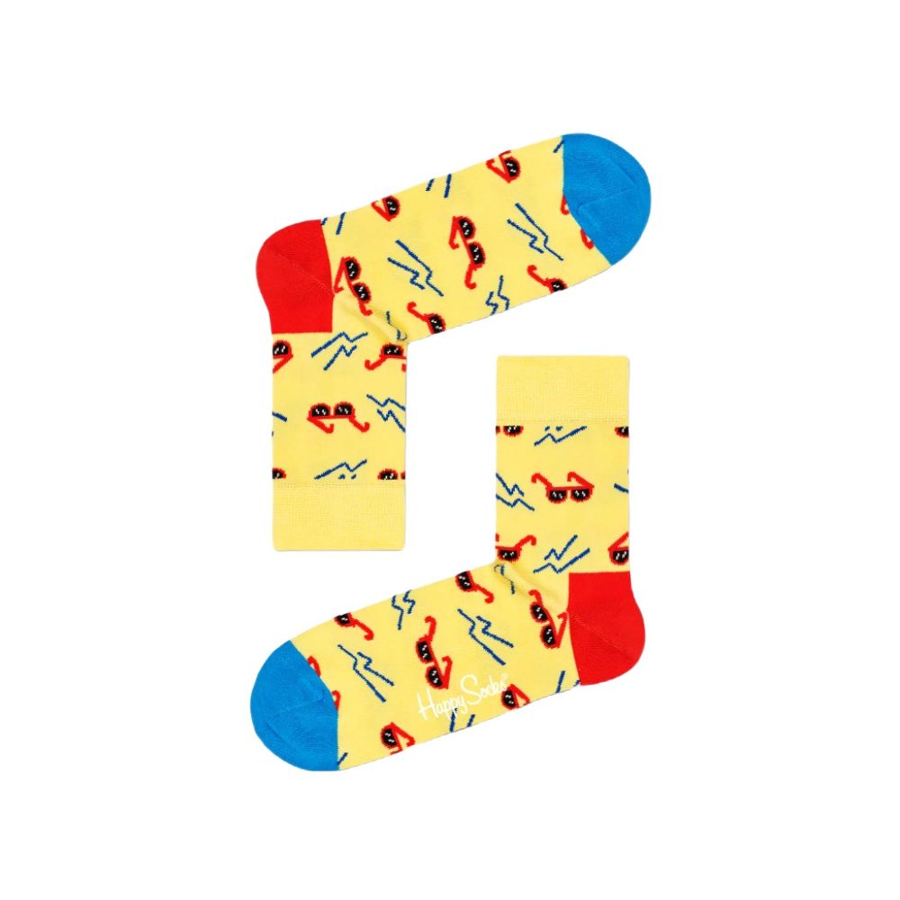 Fröhliche Socken Gelbe Baumwollsocke