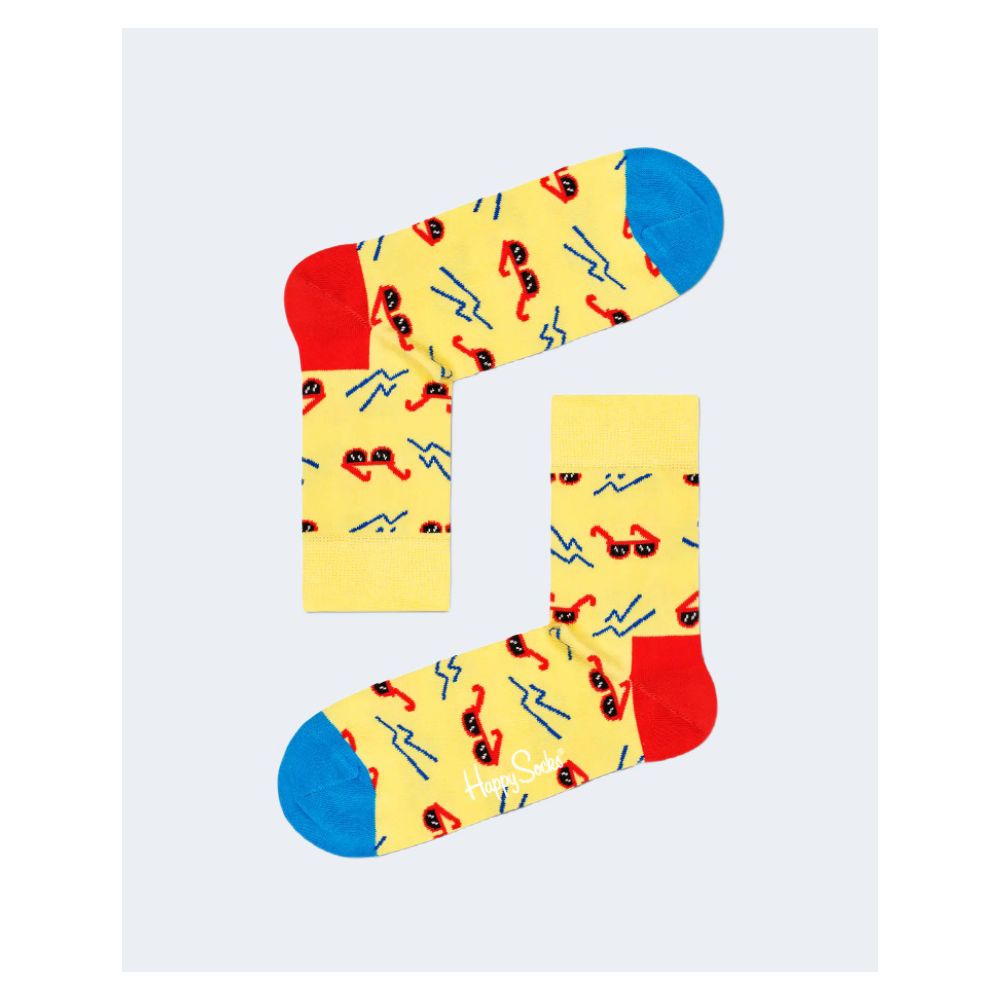 Fröhliche Socken Gelbe Baumwollsocke