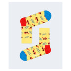 Fröhliche Socken Gelbe Baumwollsocke