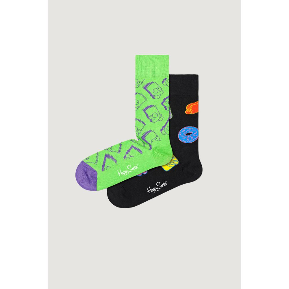 Happy Socks Black Cotton Sock