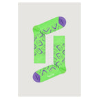 Happy Socks Black Cotton Sock