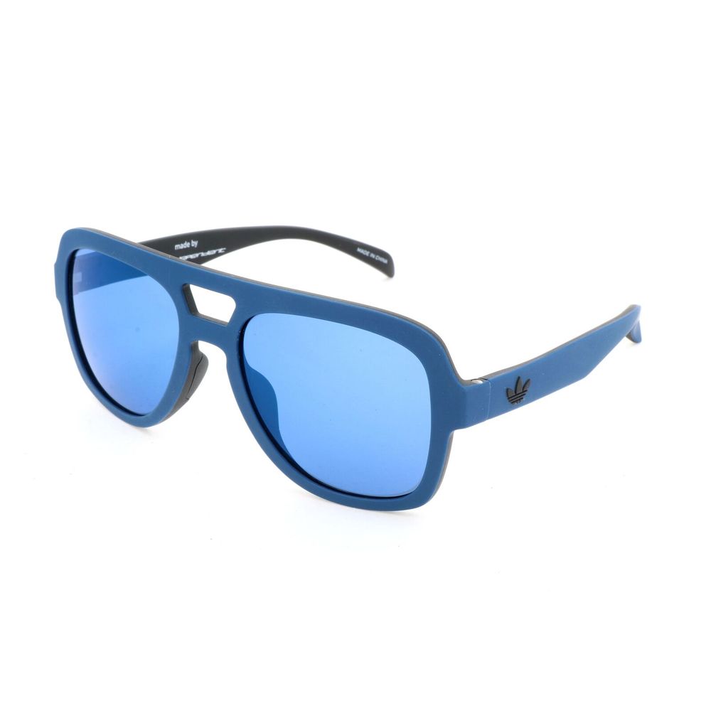Adidas Sonnenbrille aus blauem Kunststoff