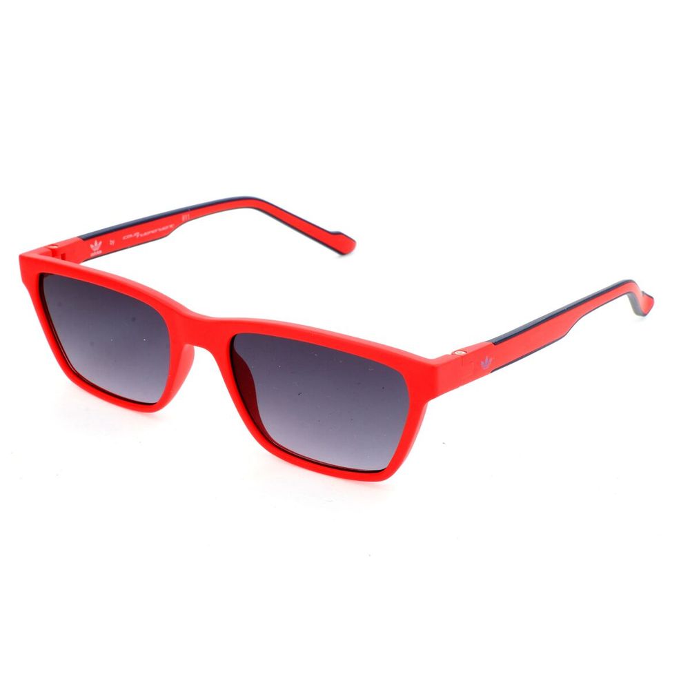 Adidas Sonnenbrille aus rotem Acetat