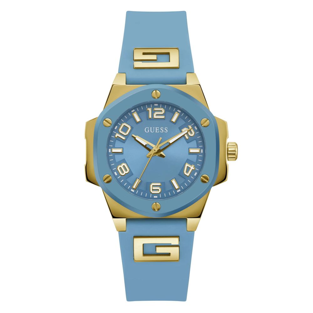 Guess Blue Synthetic Uhr