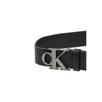 Cinto em pele preto Calvin Klein Jeans
