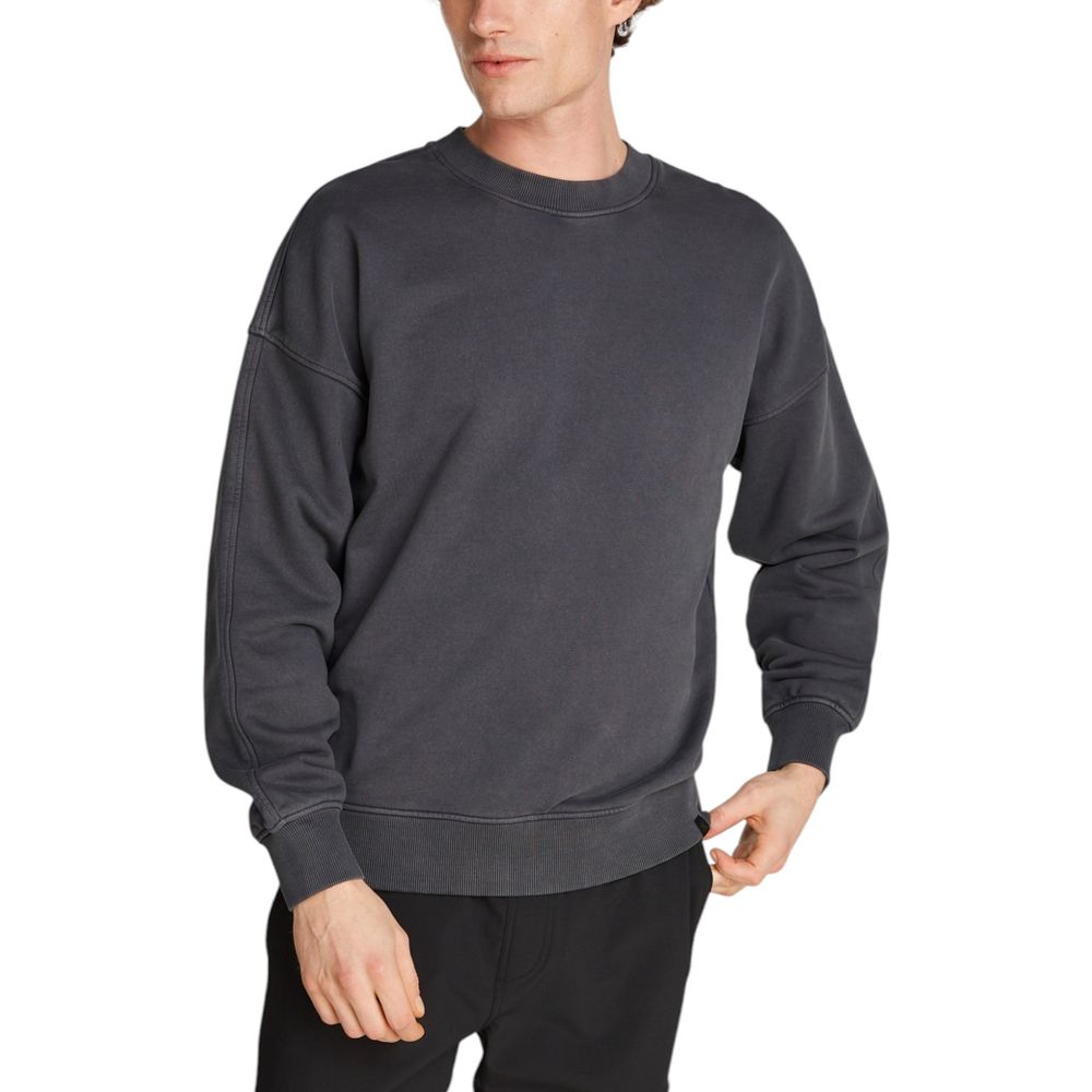 Calvin Klein Jeans graues Baumwoll-Sweatshirt