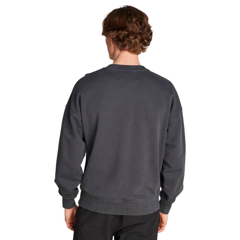 Calvin Klein Jeans graues Baumwoll-Sweatshirt