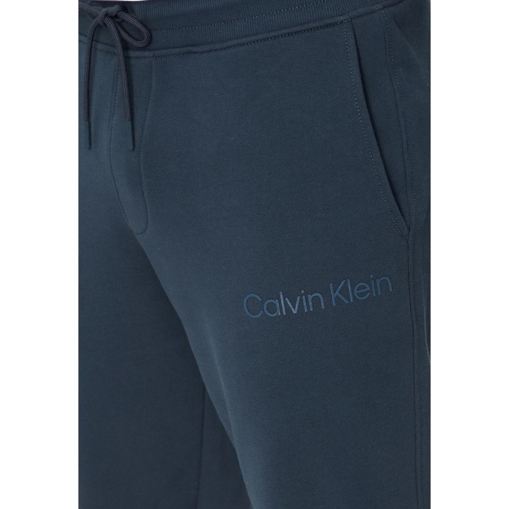 Calvin Klein Jeans blaue Baumwoll-Jogginghose