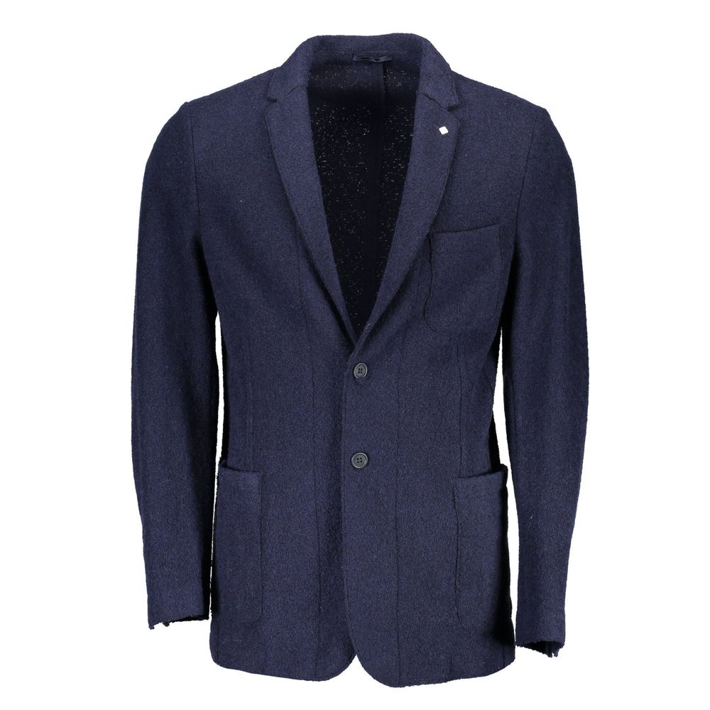 Blazer Gant Azul de Lã