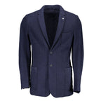 Blazer Gant Azul de Lã