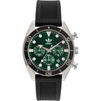 Adidas Uhr aus schwarzem Synthetikmaterial