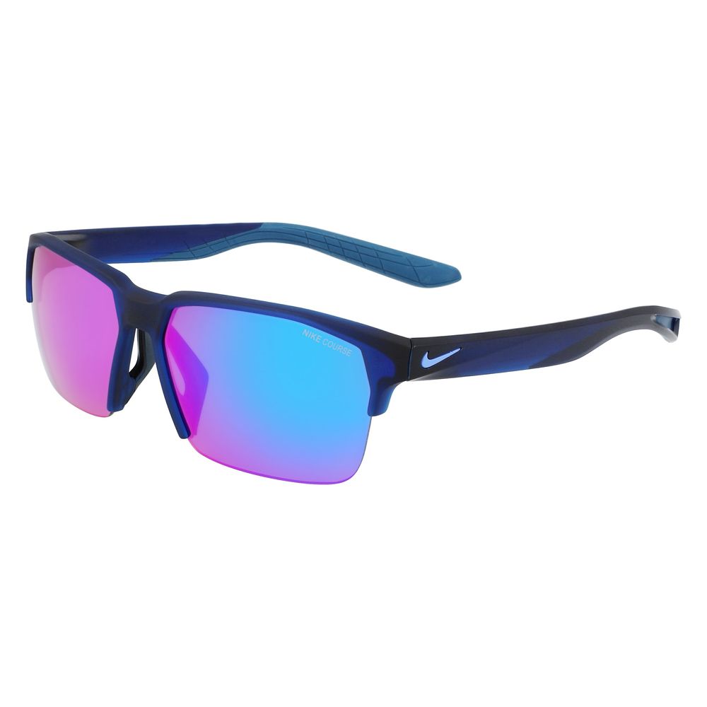 Nike Sonnenbrille mit blauer Spritzgusstechnik