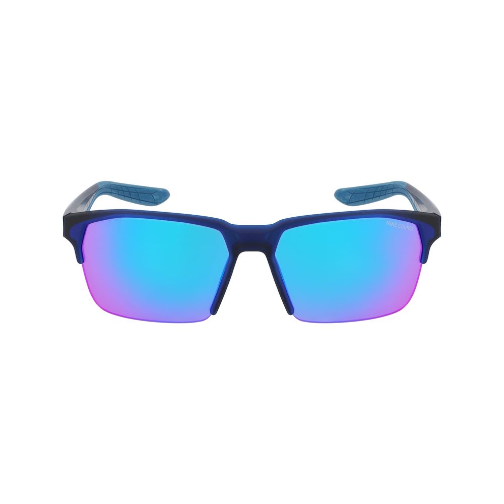 Nike Sonnenbrille mit blauer Spritzgusstechnik
