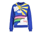 Moschino blauer Baumwollpullover