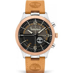 Timberland Armbanduhr aus braunem Leder