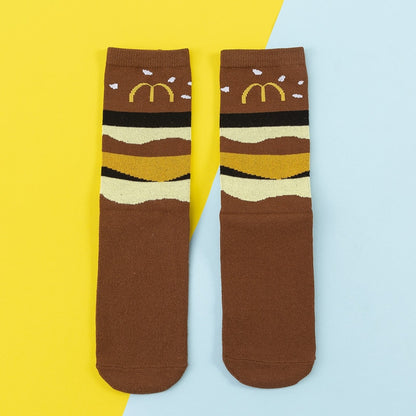Fruits Printed Socks for Girls