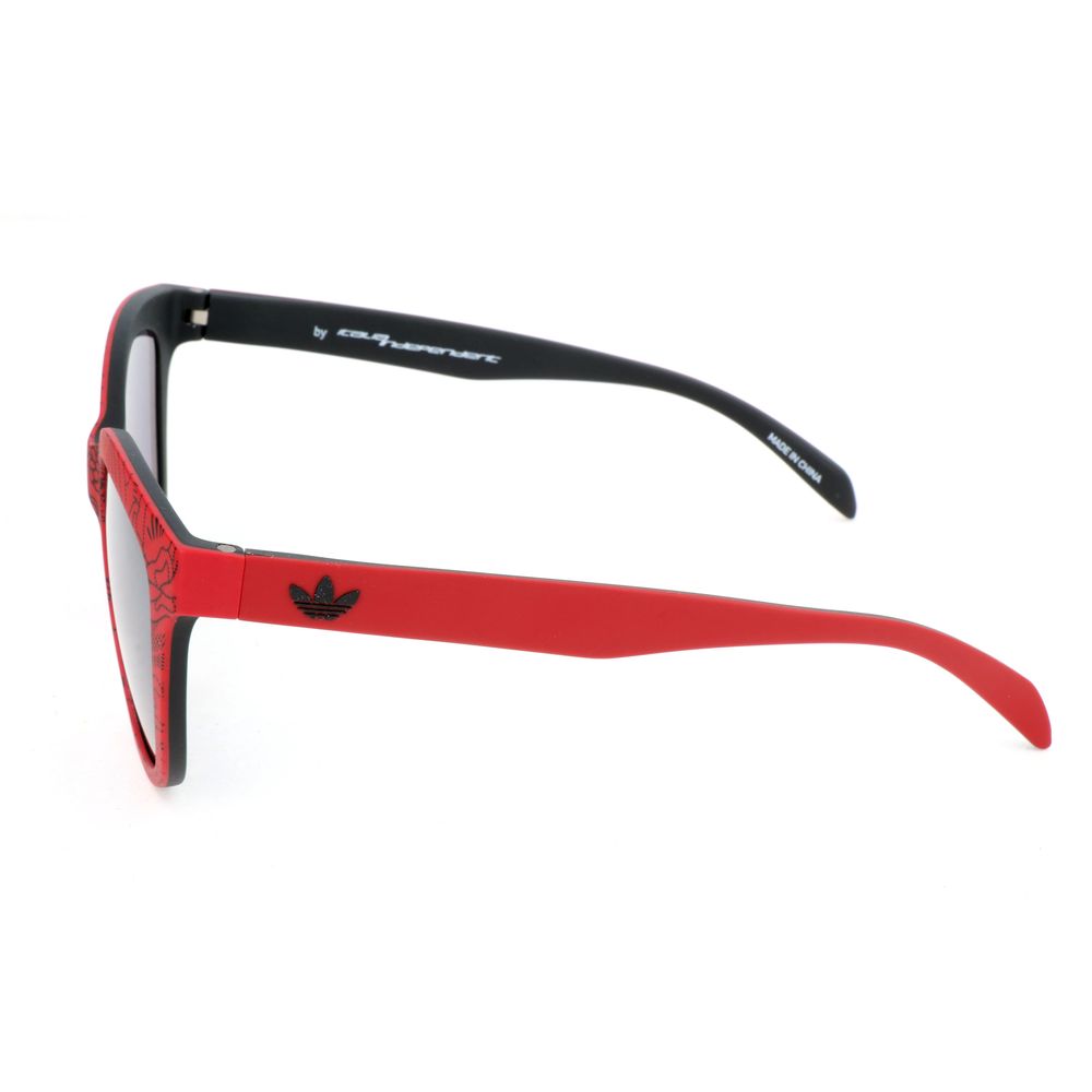 Adidas Sonnenbrille aus rotem Acetat
