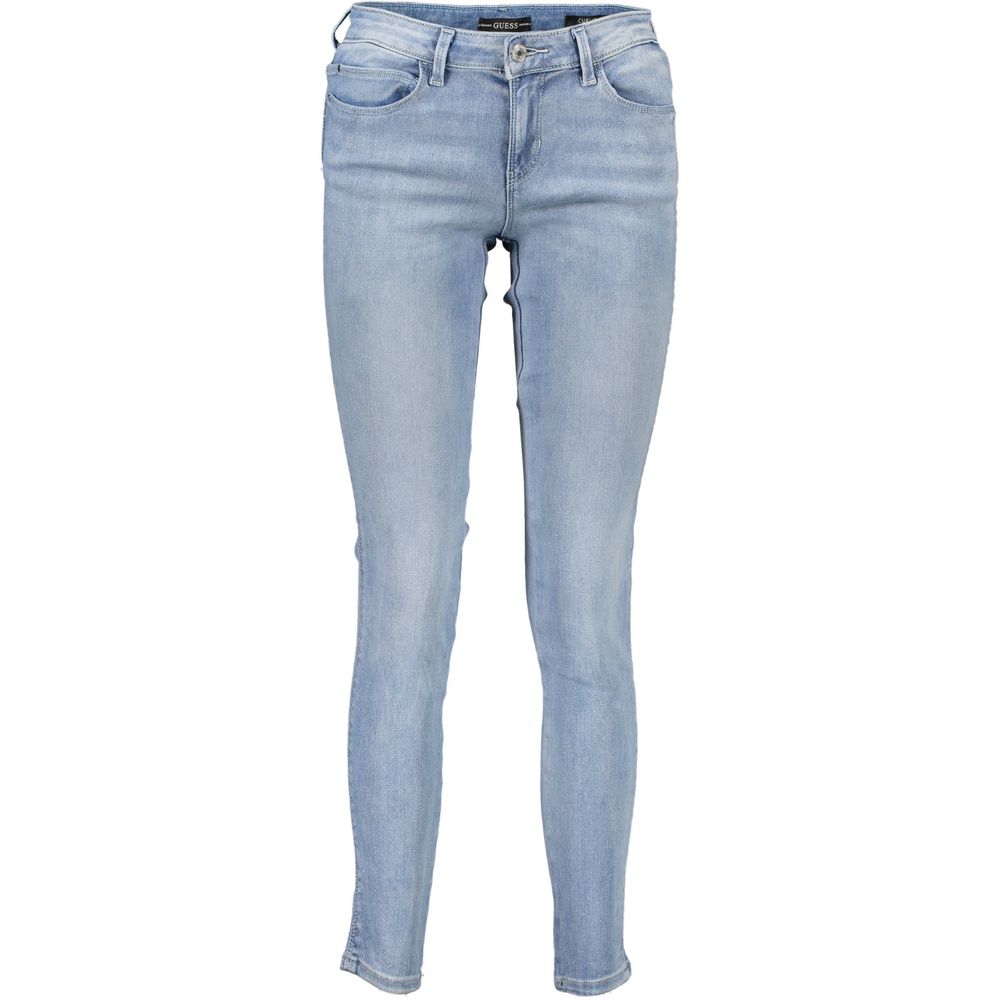 Guess Jeans Blaue Baumwolljeans für Damen