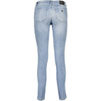 Guess Jeans Blaue Baumwolljeans für Damen