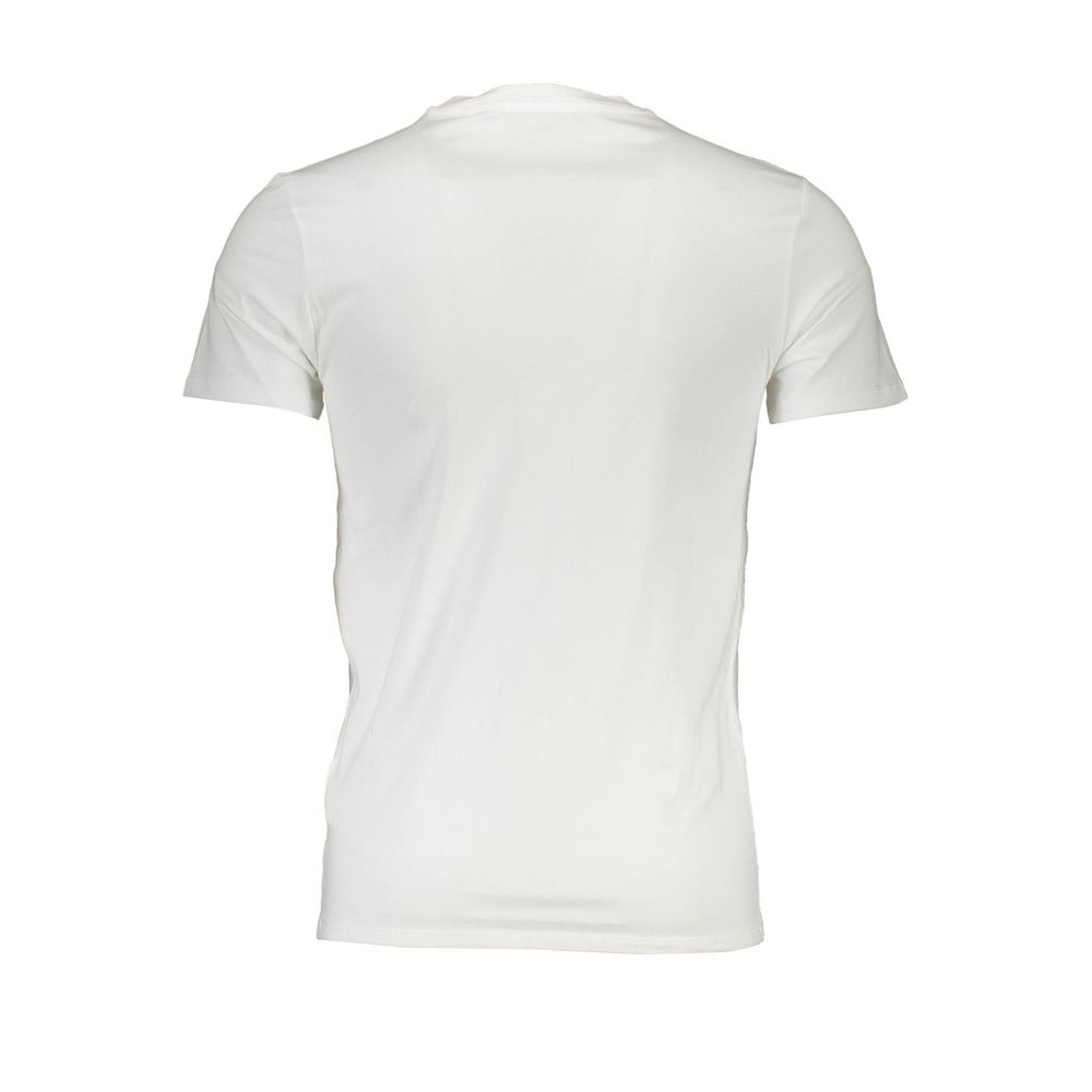 T-shirt para homem Guess Jeans branca de algodão