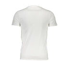 T-shirt para homem Guess Jeans branca de algodão