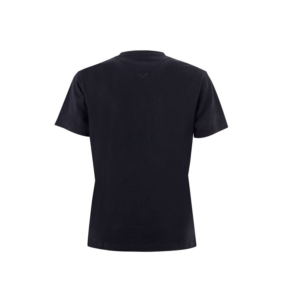 T-shirt Kenzo Elegant Cotton na cor preta clássica