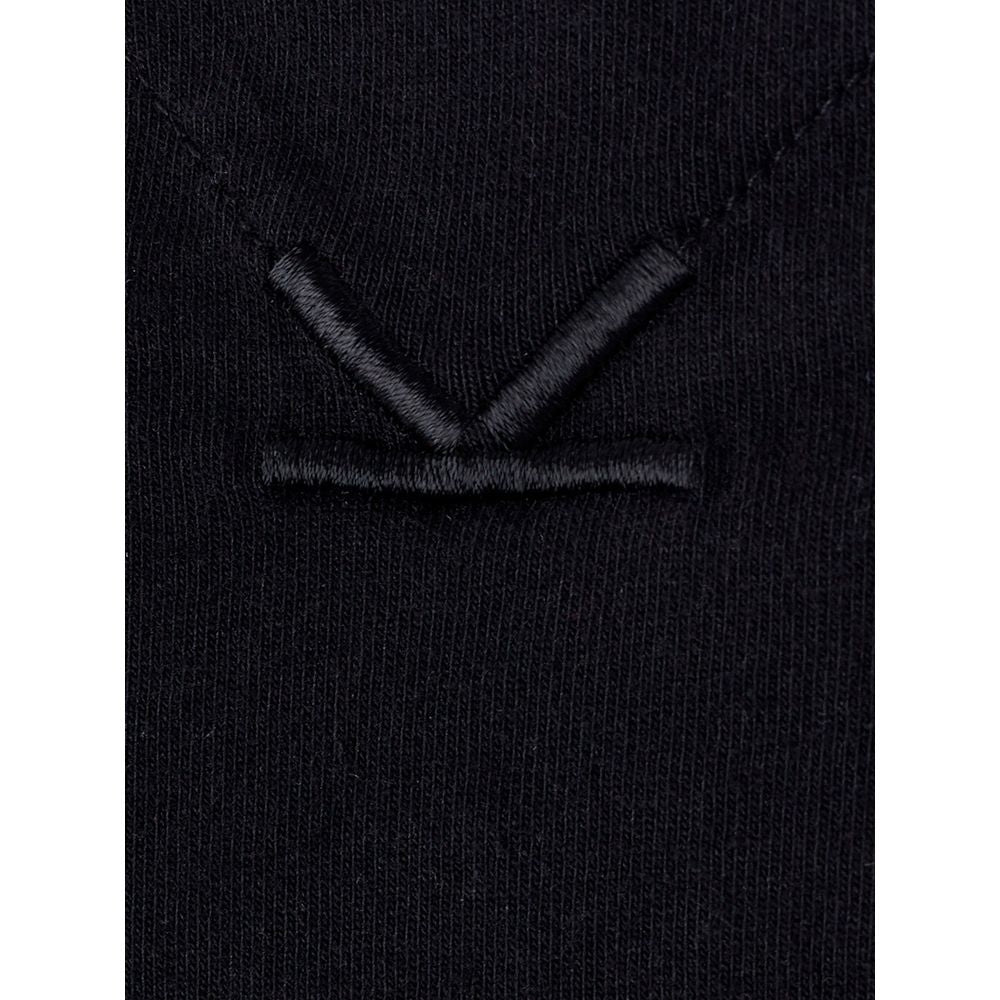 T-shirt Kenzo Elegant Cotton na cor preta clássica
