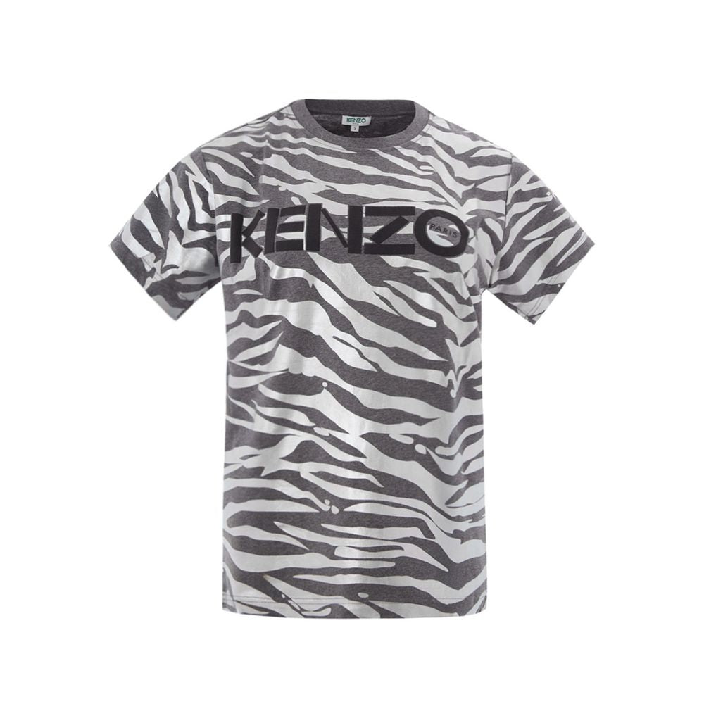 Kenzo Mehrfarbiges Baumwoll-T-Shirt
