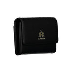 La Martina Black Polyethylene Women Wallet