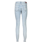 Tommy Hilfiger Blue Cotton Women's Skinny Jean