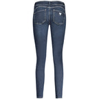 Guess Jeans Blue Cotton Women Skinny Jean