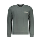 Napapijri Green Cotton Men Sweater