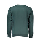 La Martina Green Cotton Men Sweater
