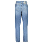 Calvin Klein Blue Cotton Women's Jeans