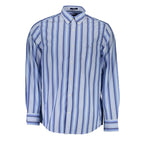 Gant Blue Cotton Men Shirt