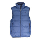 La Martina Blue Polyamide Men Jacket