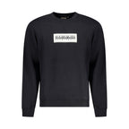 Napapijri Black Cotton Men Sweater