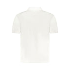 Guess Jeans White Cotton Men Polo Shirt