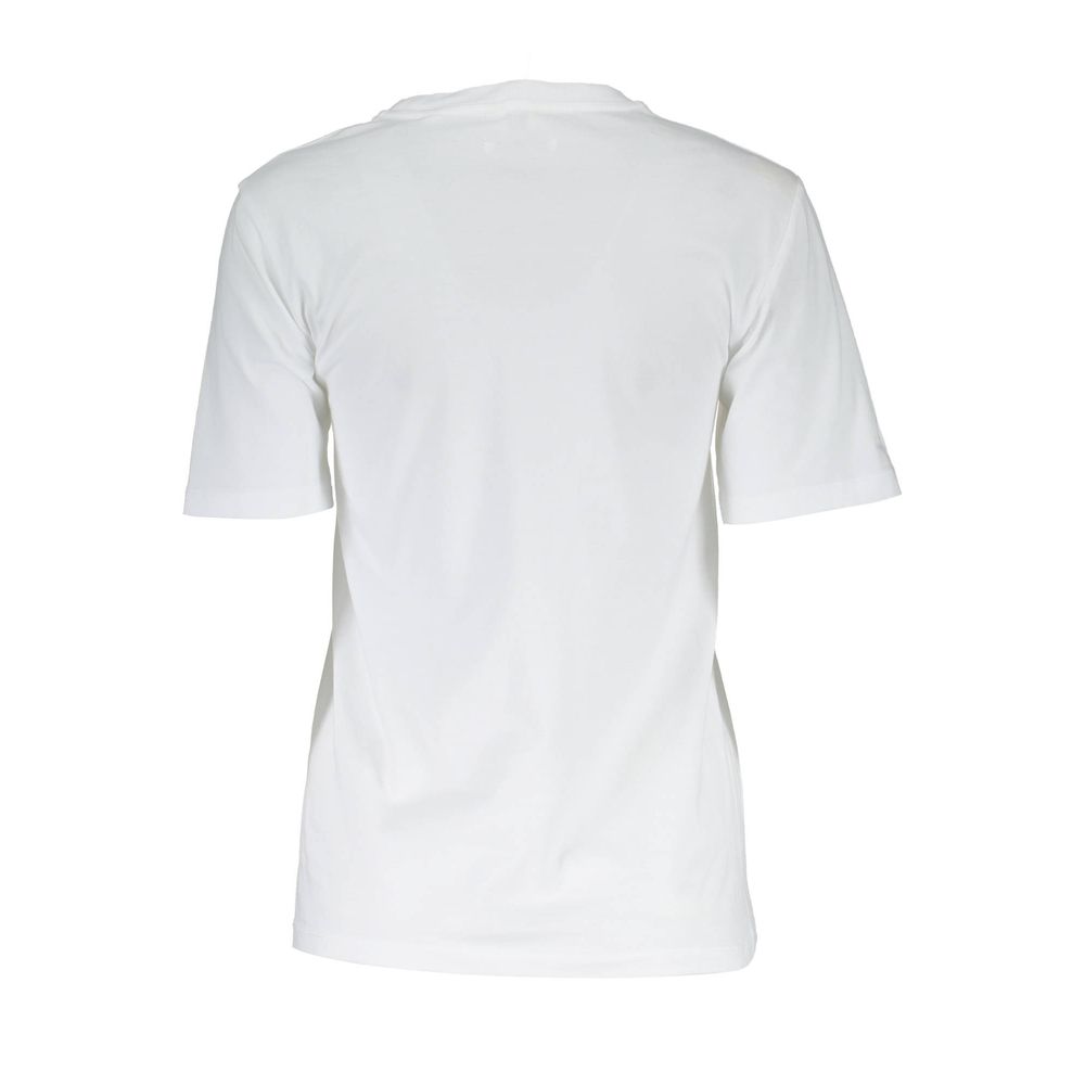 T-shirt Gant de algodão branco para homem