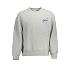 Tommy Hilfiger Grauer Baumwollpullover für Herren