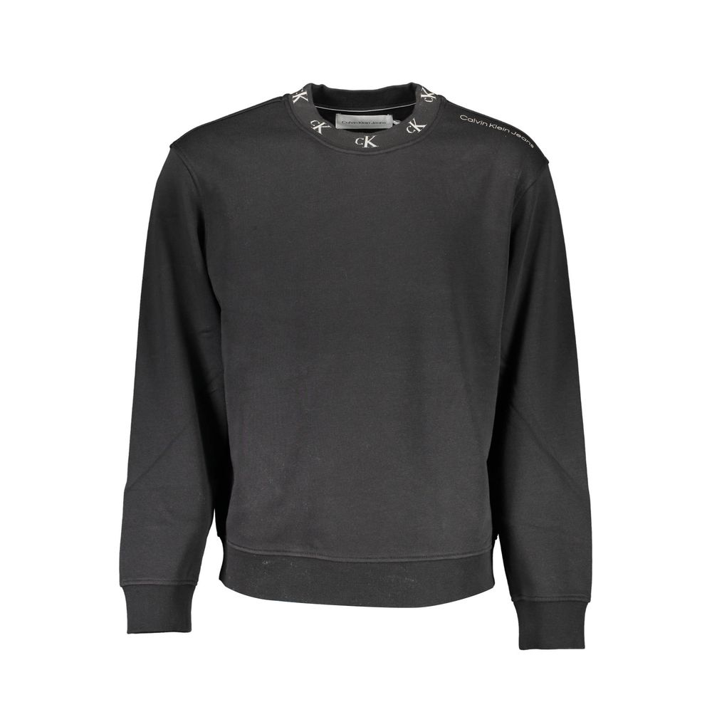 Schwarzer Baumwollpullover von Calvin Klein für Herren