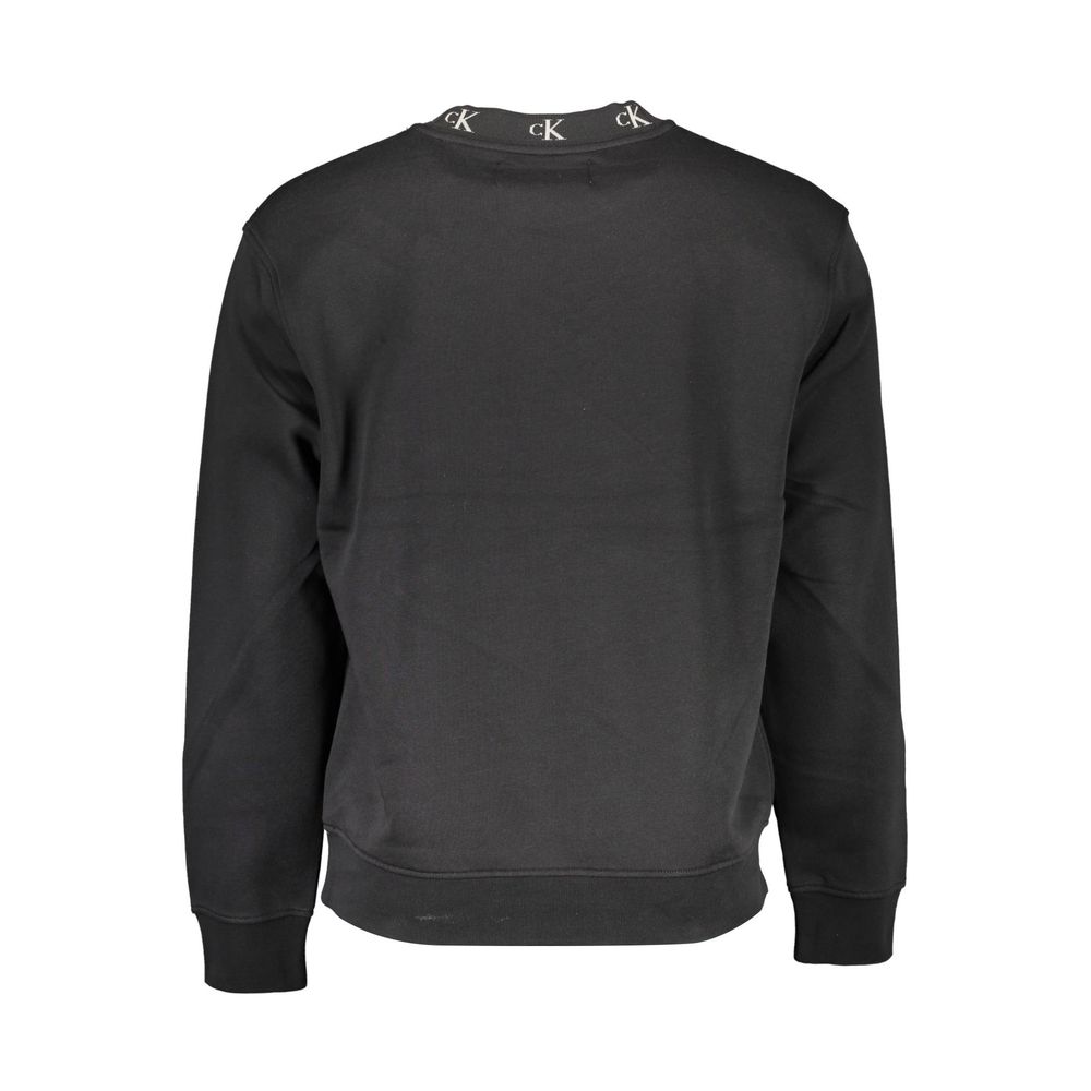 Schwarzer Baumwollpullover von Calvin Klein für Herren
