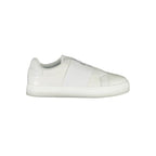 Ténis feminino Calvin Klein de couro branco