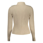 Guess Jeans Beige Polyester Sweater